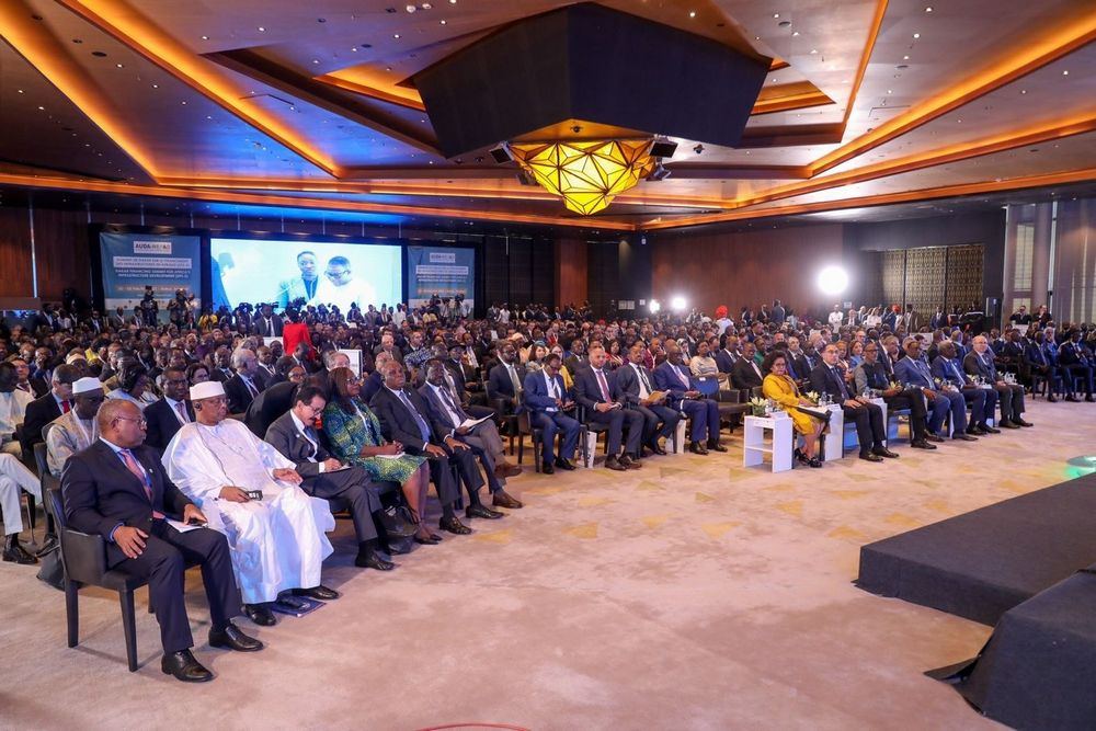 Delegates gather for the AUDA-NEPAD Dakar Financing Summit for Africa's Infrastructure