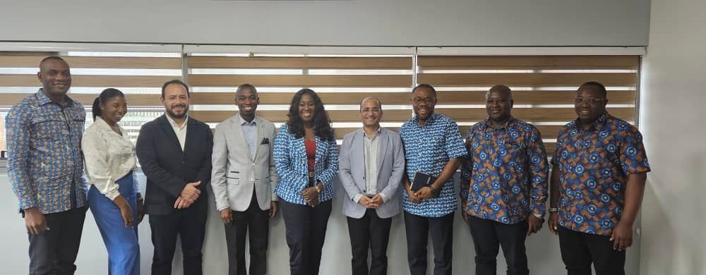 The Chamber's team meets with partners at their offices